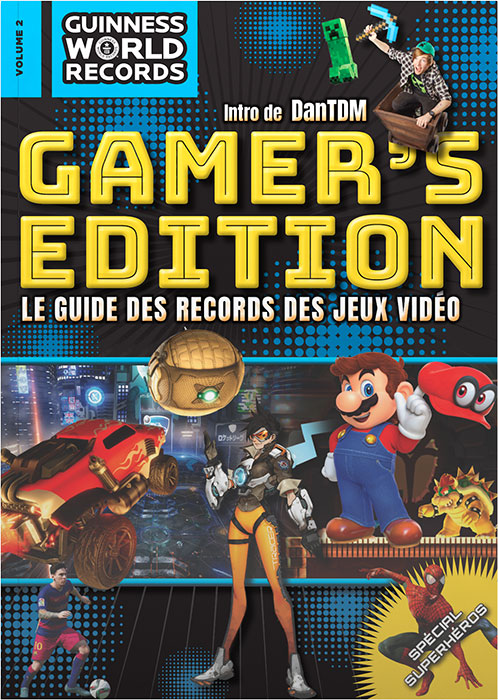 Guinness World Records Gamer's Edition 2018 - Le livre des records des jeux vidéo en français