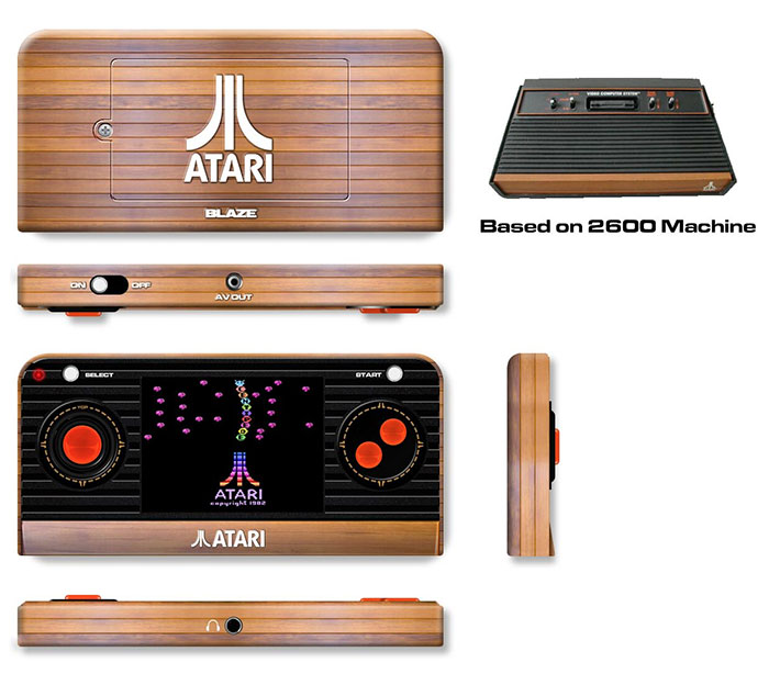 Détails Atari 2600 portable