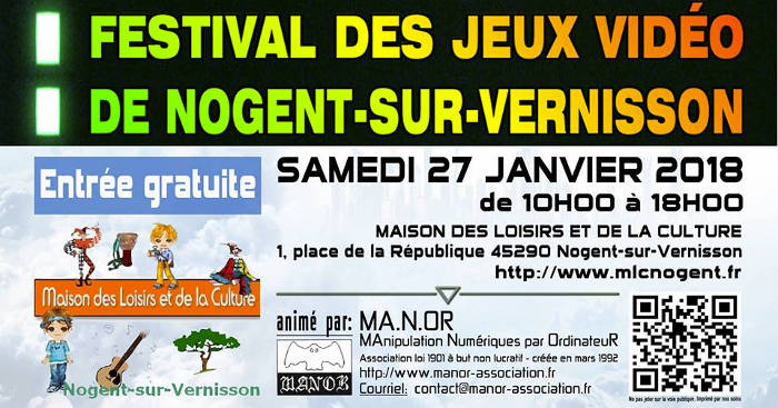Festival des jeux vidéo de Nogent-sur-Vernisson