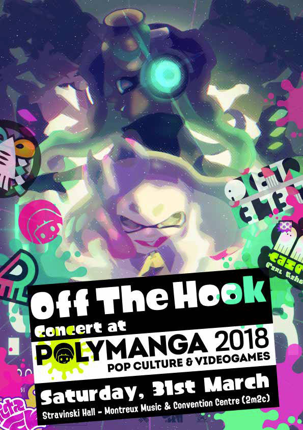 Un show unique dédié à Splatoon 2 au festival Polymanga
