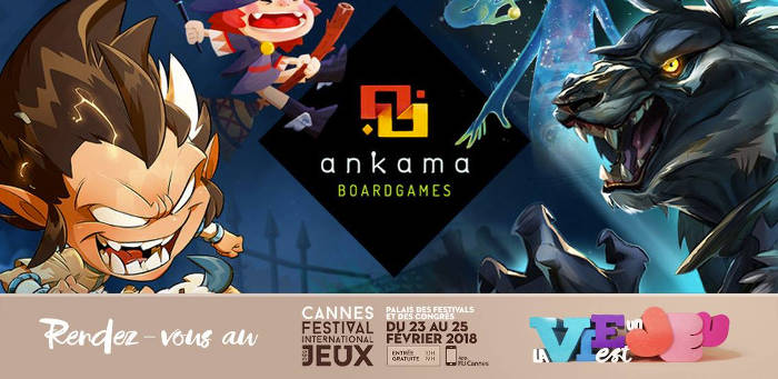Ankama Boardgames au Festival des Jeux de Cannes