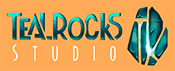 logo TealRocks Studio