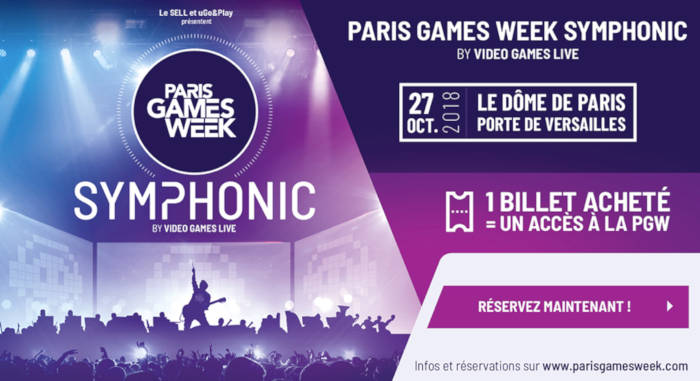 Paris Games Week Symphonic by Video Games Live