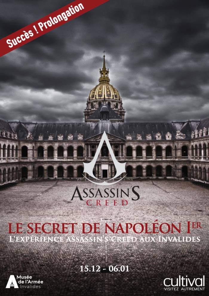 Le secret de Napoléon Ier : Assassin's Creed aux Invalides