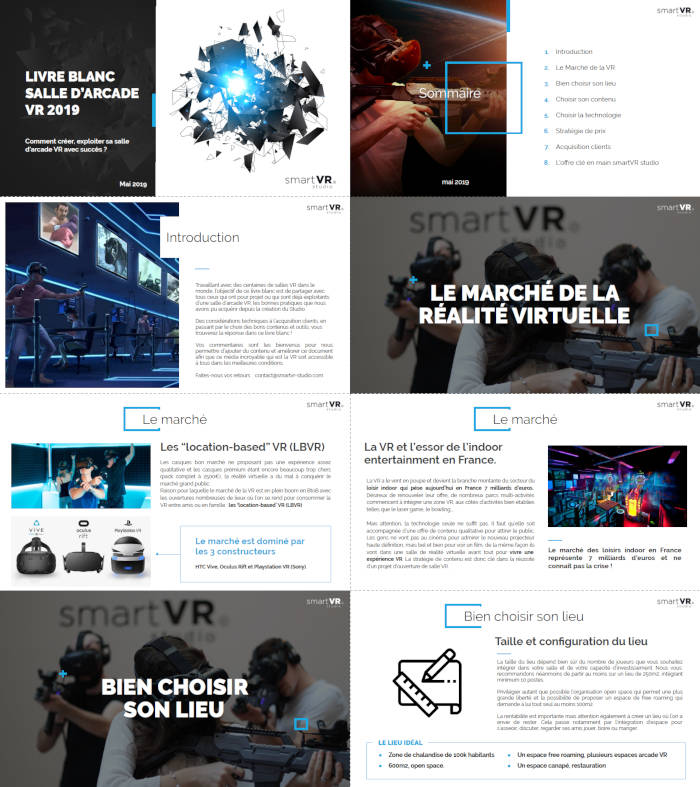 Livre Blanc Salle d'Arcade VR 2019