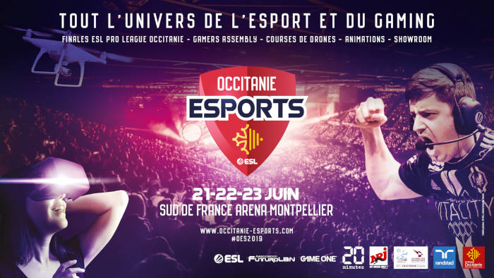 Seconde édition de l'Occitanie Esports du 21 au 23 juin
