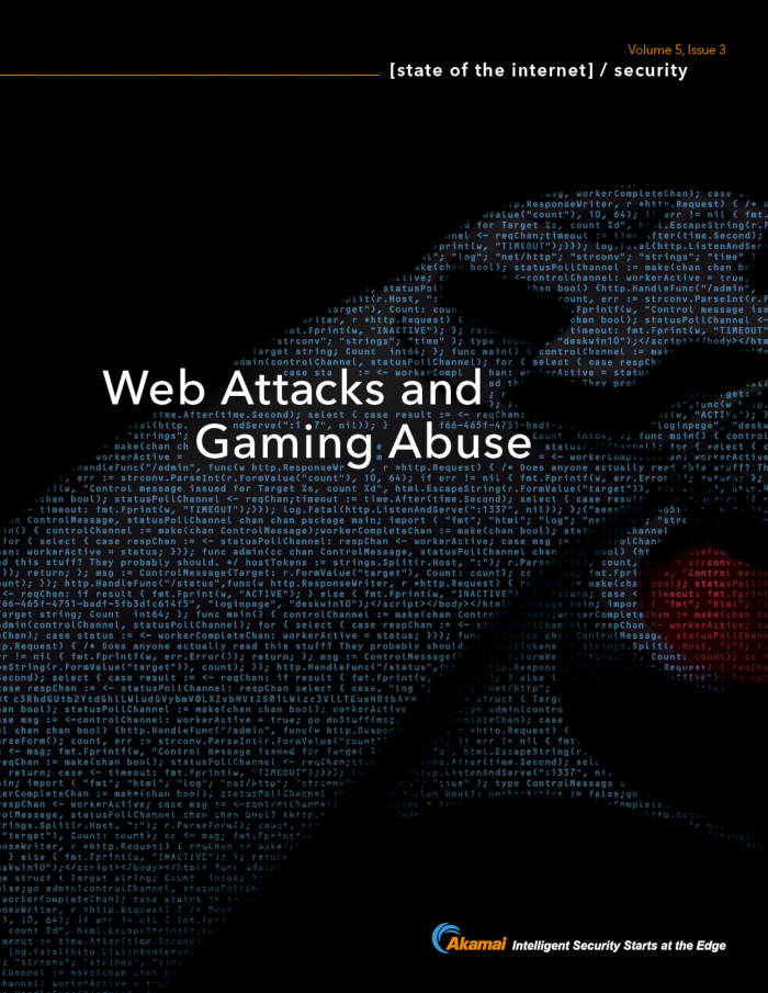 Industrie du Jeux Vidéo : 12 milliards d'attaques (Akamai)