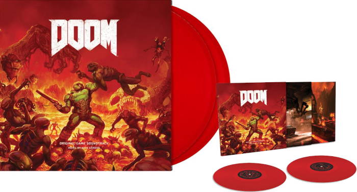 BO de Doom en disque vinyle