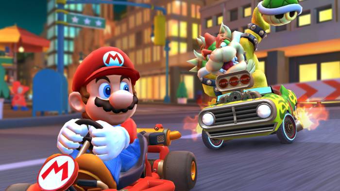 Sortie de Mario Kart Tour et classement des jeux Nintendo