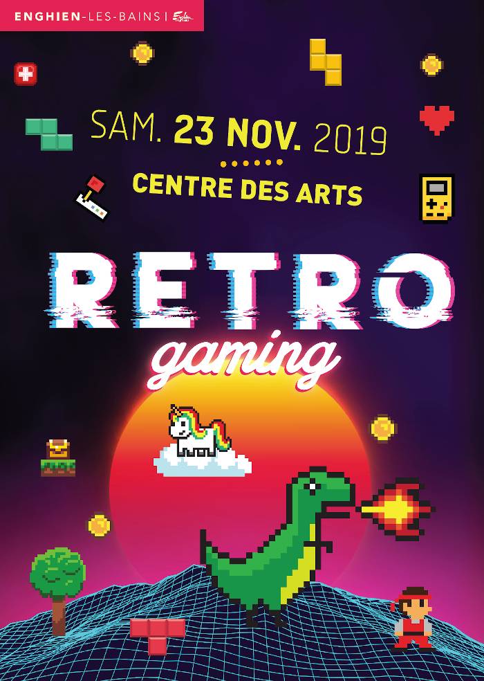Evènement rétro-gaming à Enghien-les-Bains