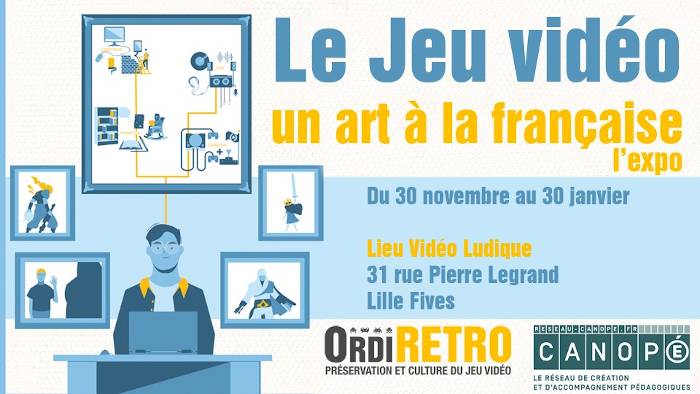 Exposition "Le jeu vidéo : un art à la française"