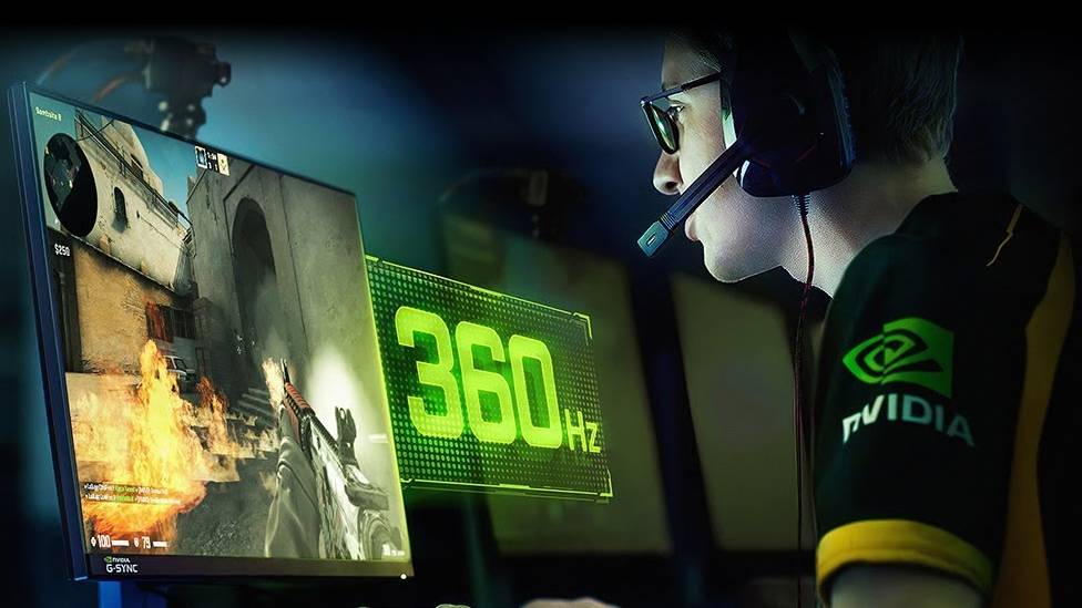 Nvidia annonce des écrans G-Sync 360 Hz dédiés à l'esport