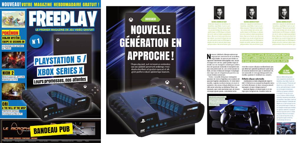 Freeplay, un magazine de jeux vidéo distribué gratuitement