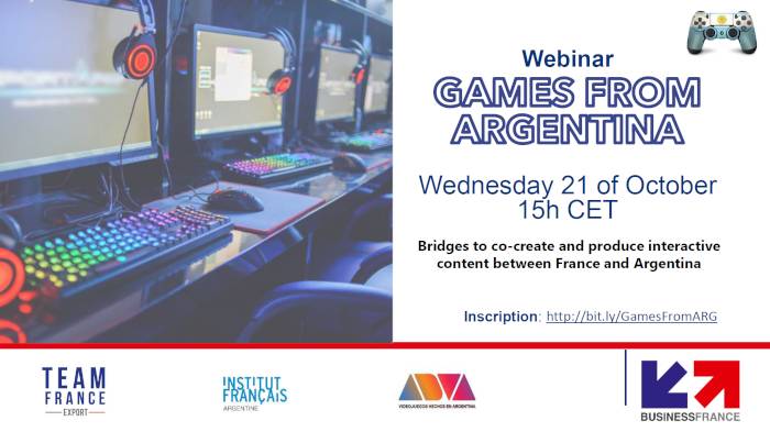 Webinaire - Games from Argentina