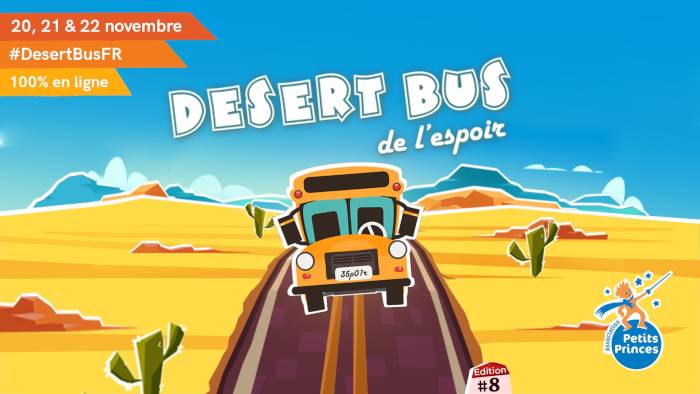 Logo Desert Bus de l'espoir