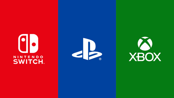 Nintendo, Sony PlayStation et Microsoft Xbox