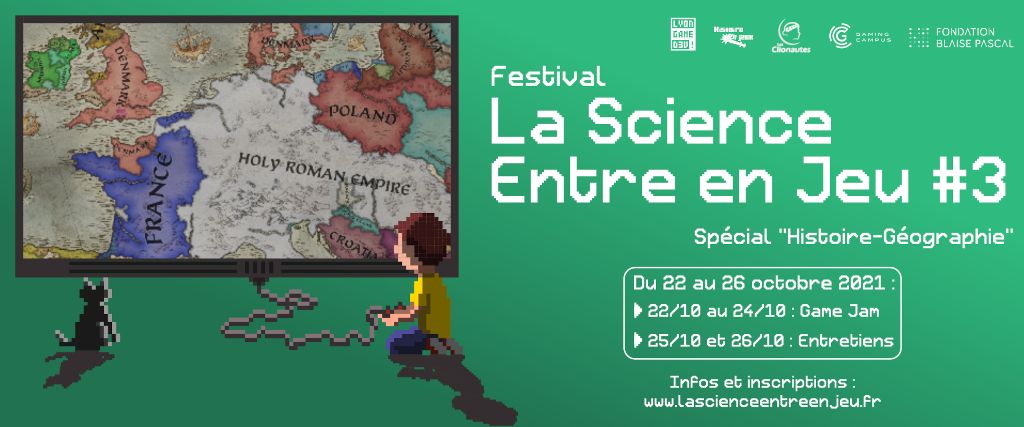 Festival La Science entre en Jeu - du 22 au 26 octobre 2021