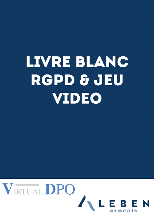 Livre Blanc : RGPD & jeu vidéo