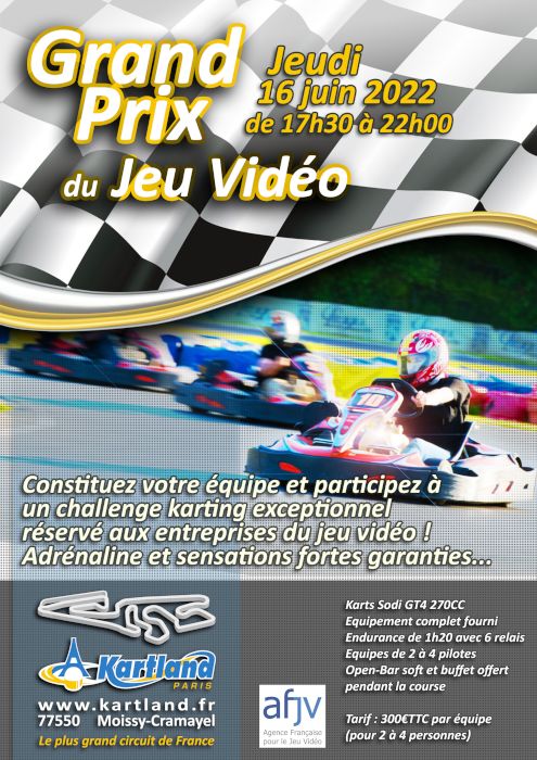 Grand Prix de karting du Jeu Vidéo