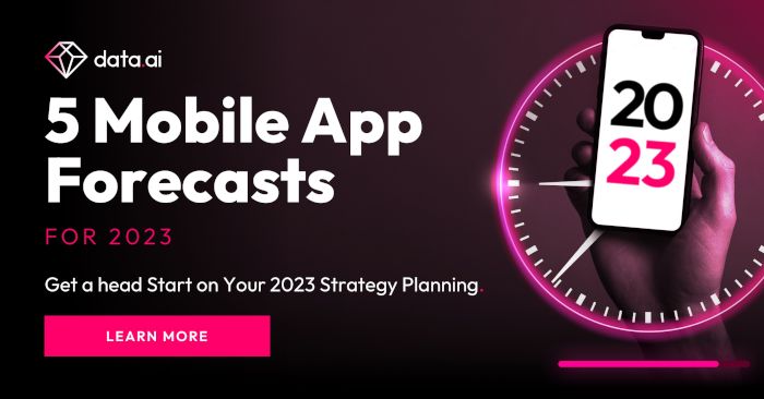 5 prévisions pour le marché des applications mobile en 2023
