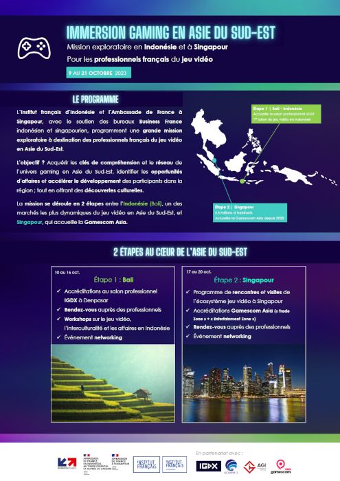 Immersion Gaming en Asie du Sud-Est 2023