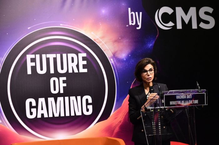 Rachida Dati à la Paris Games Week