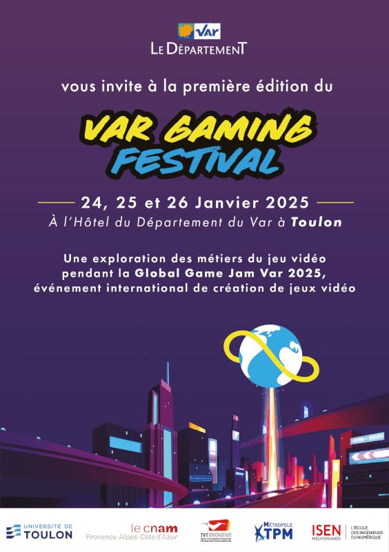 Var Gaming Festival et Global Game Jam 2025