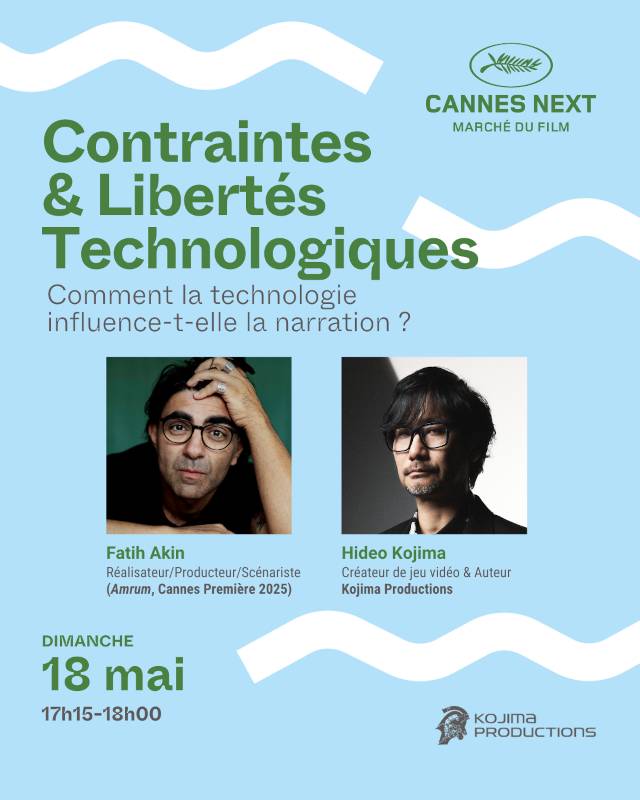 Table ronde entre Hideo Kojima et Fatih Akin