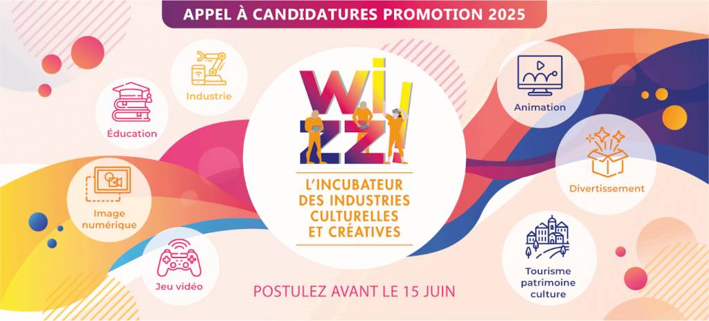 Wizz, l'incubateur des Industries Culturelles et Créatives