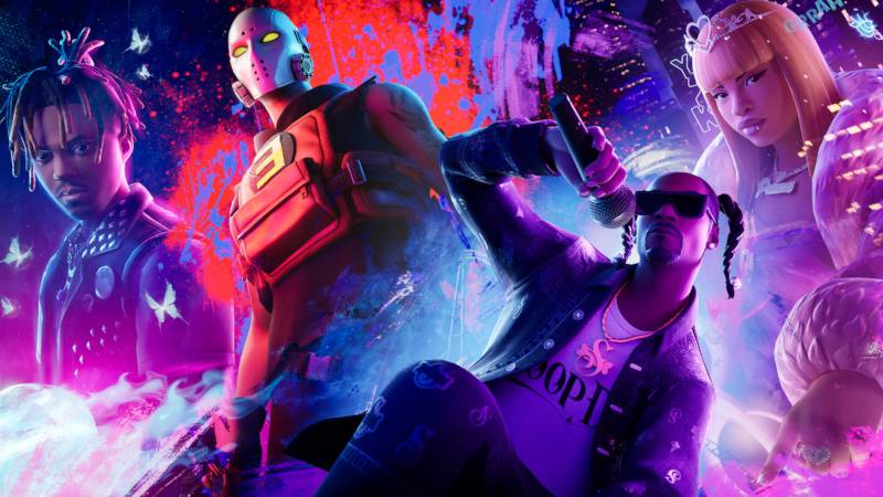 Evénement concert "Remix Chapitre 2" dans Fortnite (Epic Games)