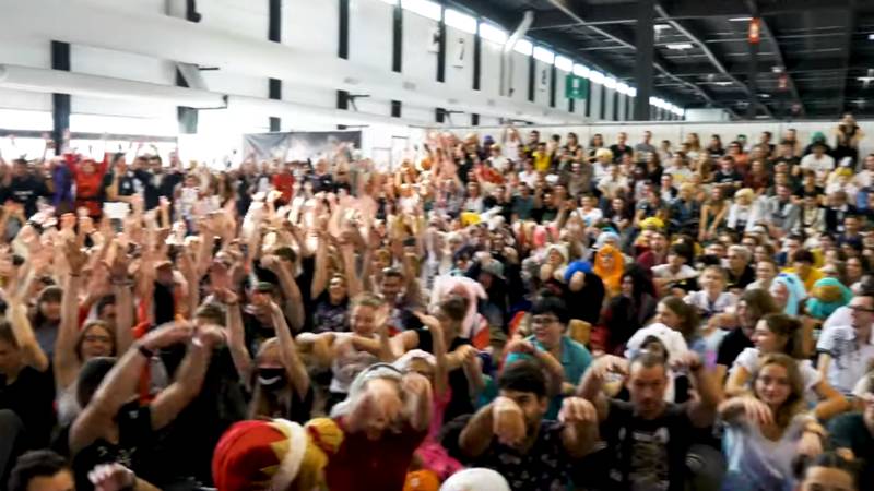 Visiteurs à l'Indie Game Factory (IGF)