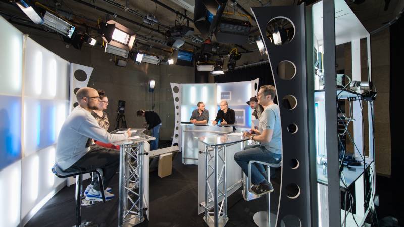 Enregistrement de l'émission Le débat sur Game One