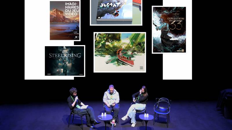 Table ronde Art book et jeux vidéo