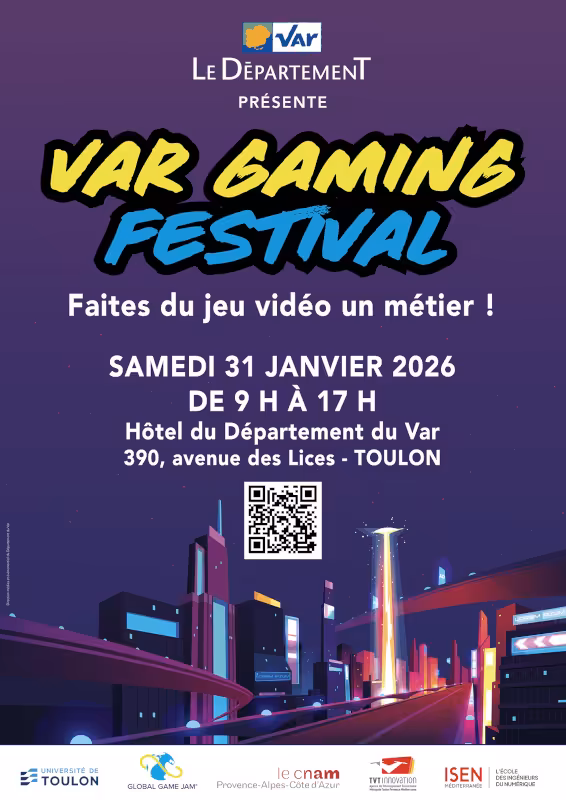 Affiche Var Gaming Festival 2026
