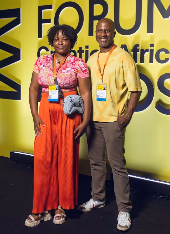 Jennifer Lufau et Mickaël Newton