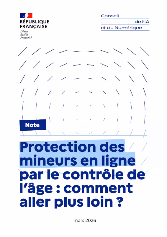 Protection des mineurs en ligne 