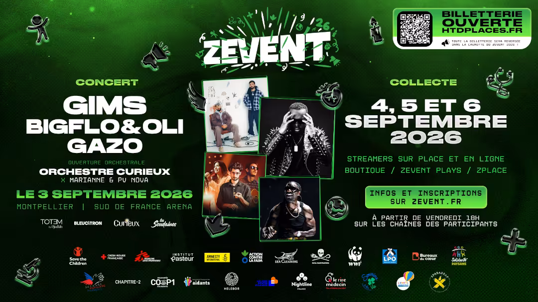 Affiche Zevent