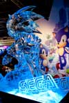 Sculpture Sonic en glace (Sega) - Paris Games Week 2011 (107 / 140)