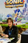 Takeshi Iizuka, producteur de Sonic Generations (Sega) - Paris Games Week 2011 (50 / 140)