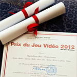 Cérémonie de remise des Prix Jeu Vidéo 2012